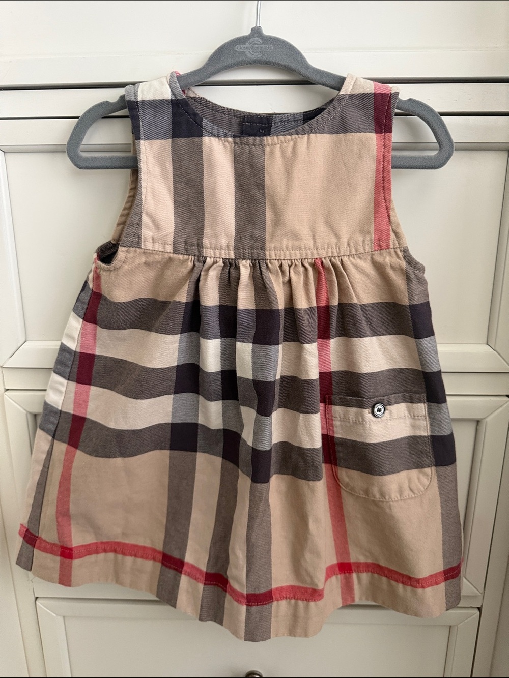 Burberry Nova Check Dress- 18 Months